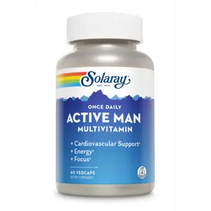 Solaray Once Daily Active Man fjölvítamín 60 stk.