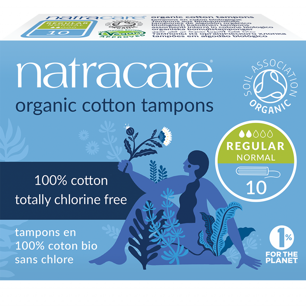 Natracare tíðatappar regular 10 stk.