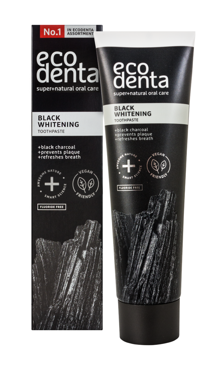 Ecodenta hvíttunartannkrem 100 ml. #án flúors (1)