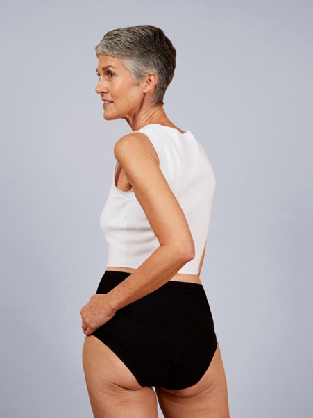 Fluxiex þvagleka nærbuxur Hip Hugger svartar #XS (1)