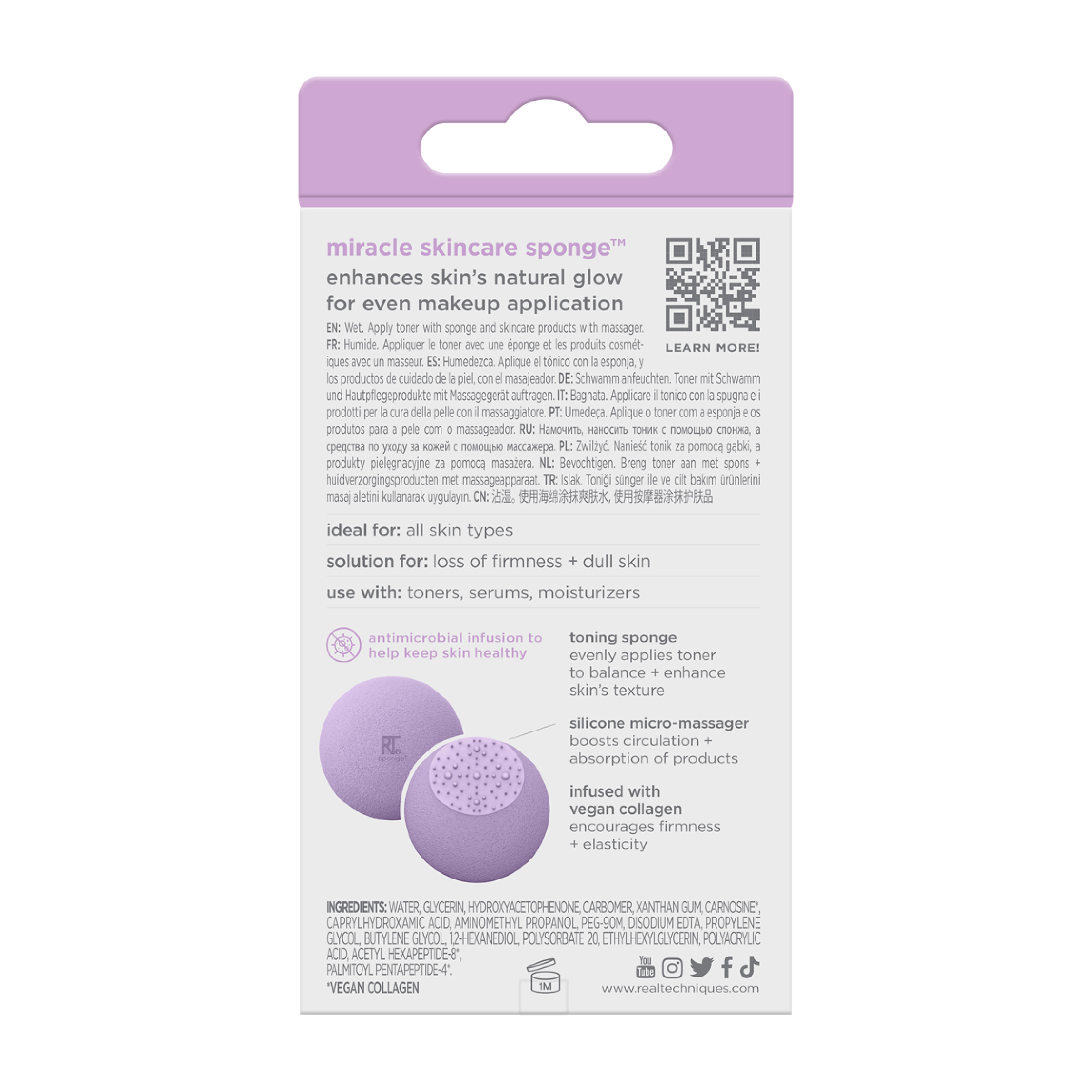 Real Teqniques Sponge + Skincare Sponge (3)