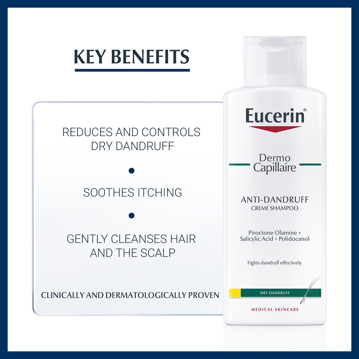 Eucerin DermoCapillaire ANTI-Dandruff Creme Shampo 250 ml. (2)