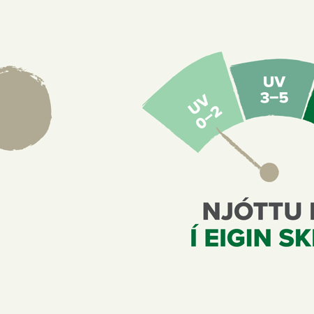 Hver er UV-stuðullinn núna?