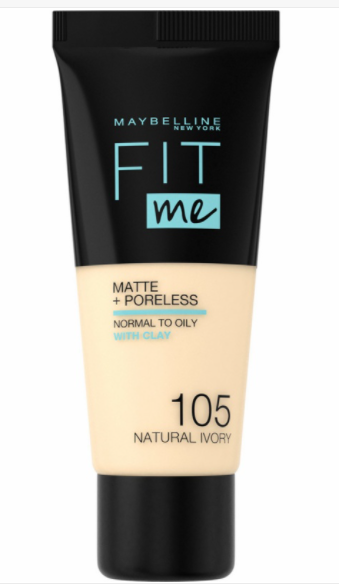 Maybelline Fit Me farði #105 Natural Ivory