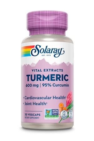 Solaray Turmeric Extract 600mg 30 hylki