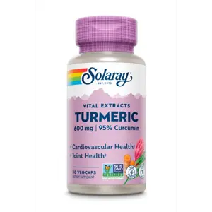 Solaray Turmeric Extract 600mg 30 hylki