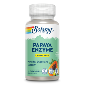 Solaray Papaya Enzyme tuggutafla 90 töflur