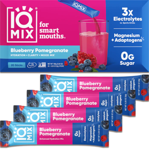 IQMIX salt- og steinefnablanda 20 stk. #Blueberry Pomegranate
