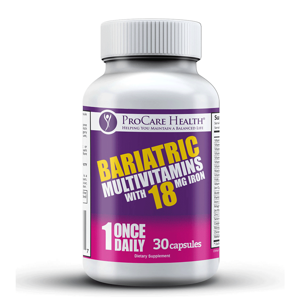 ProCare fjölvítamín með 18 mg járni 30 hylki