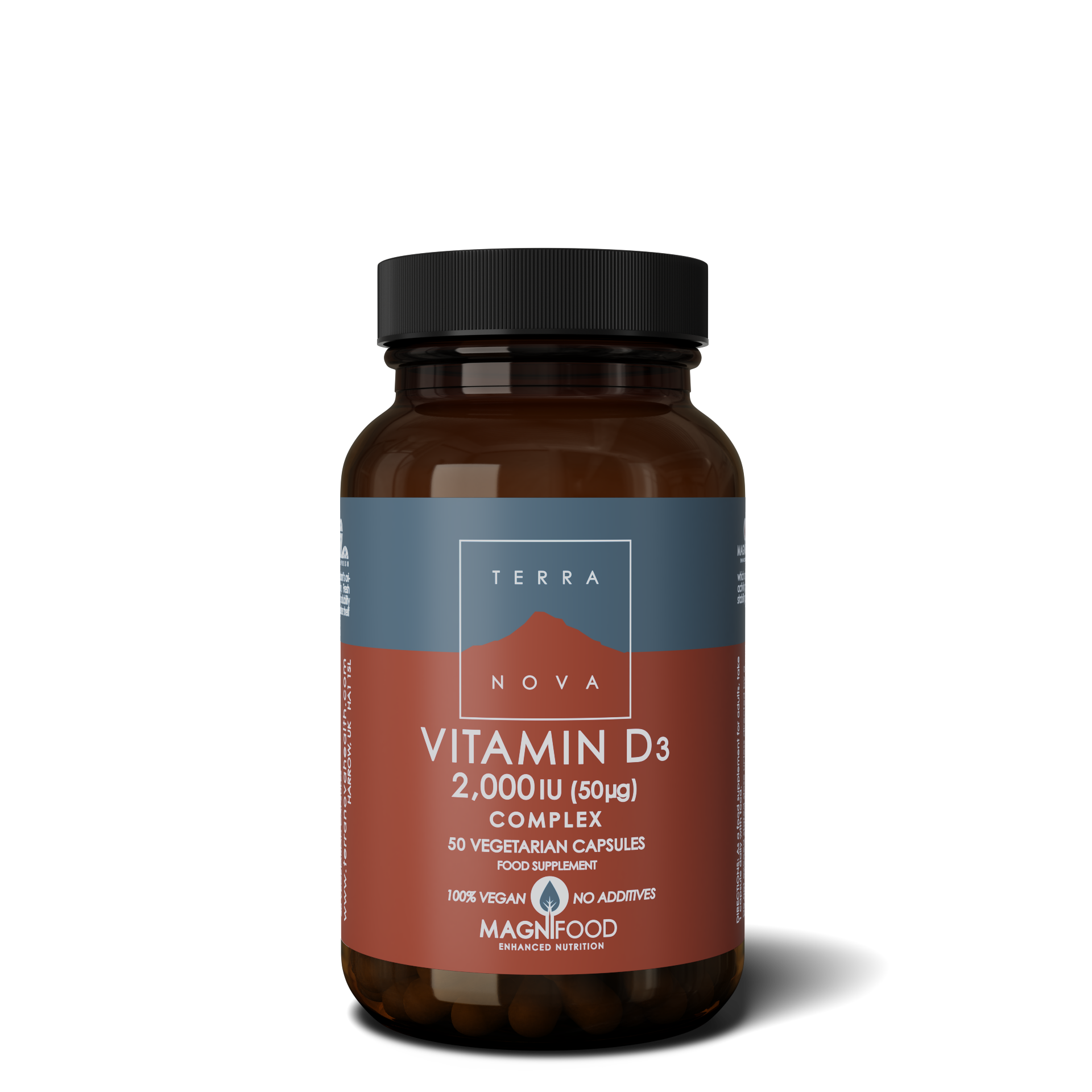 Terranova D3 vitamin 2000iu 50 hylki