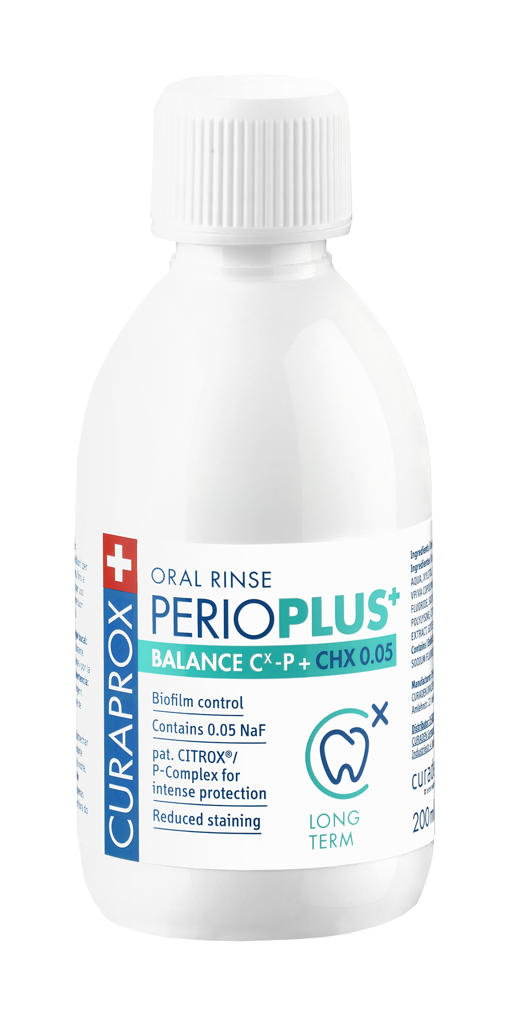 Curaprox Perio Plus Balance CHX 0.05 munnskol 200 ml.