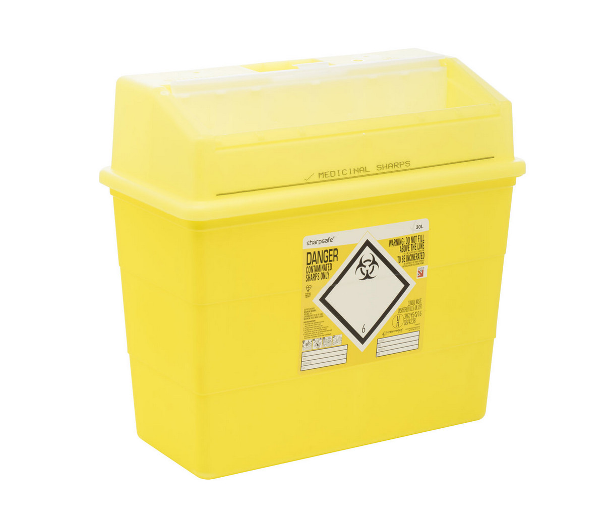 Sharpsafe nálabox 30 lítra