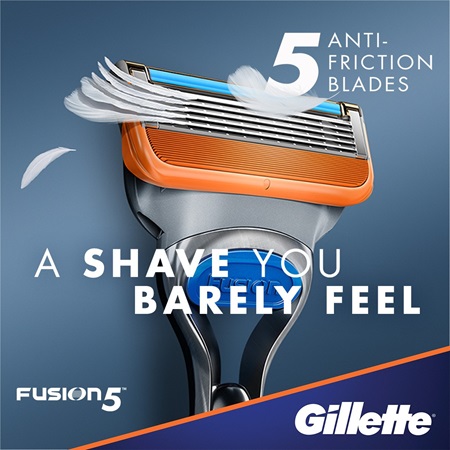 Gillette Fusion Manual rakvél með 2 (1)