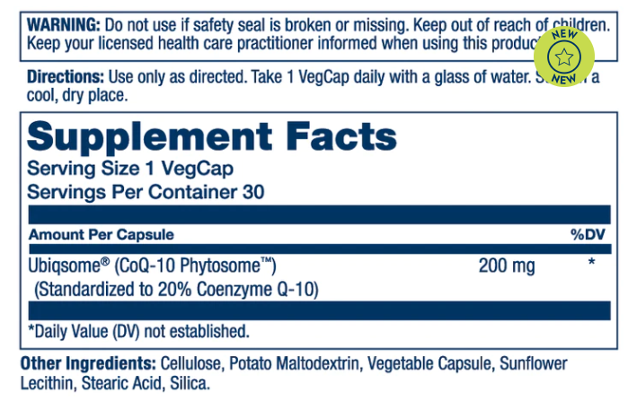Solaray CoQ-10 Phytosome 30 hylki (1)