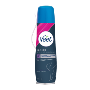 Veet Háreyðing og raksturarsprey viðkvæm húð 150 ml.