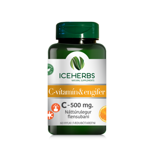 Iceherbs C-vítamín & engifer - náttúrulegur flensubani