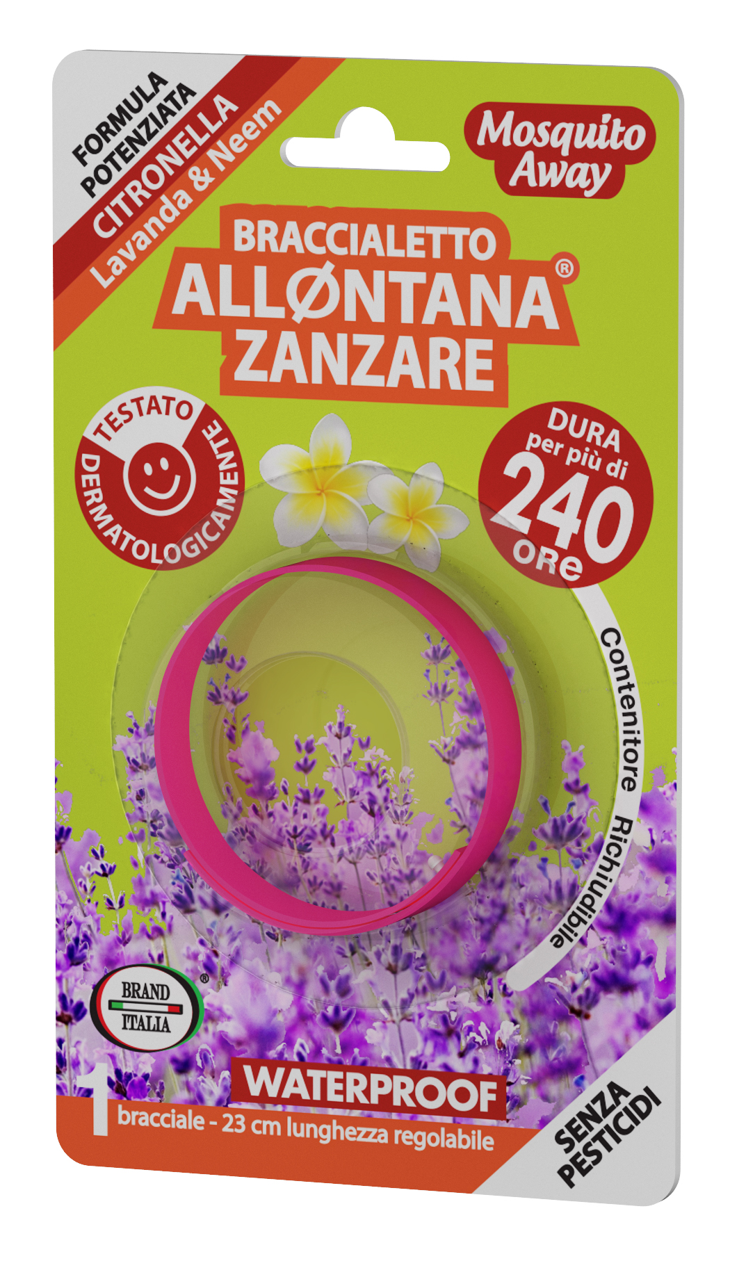 Mosquito flugnafæluarmband - fjórir litir