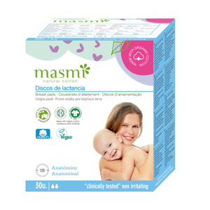Masmi brjóstapúðar 30 stk.