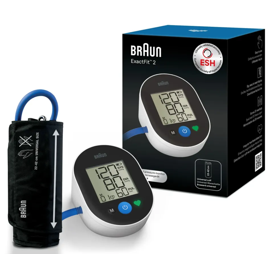 Braun ExactFit2 blóðþrýstingsmælir