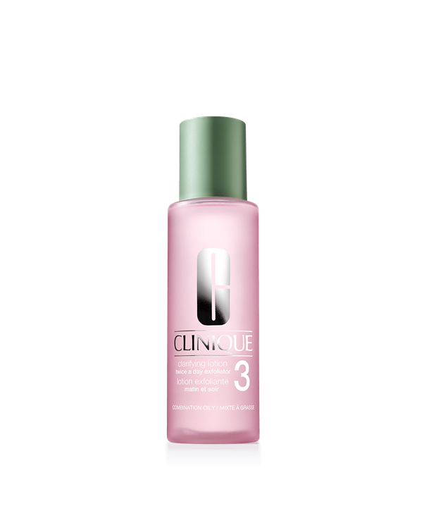 Clinique Clarifying Lotion fyrir blandaða til feitrar húðar #3, 200 ml.