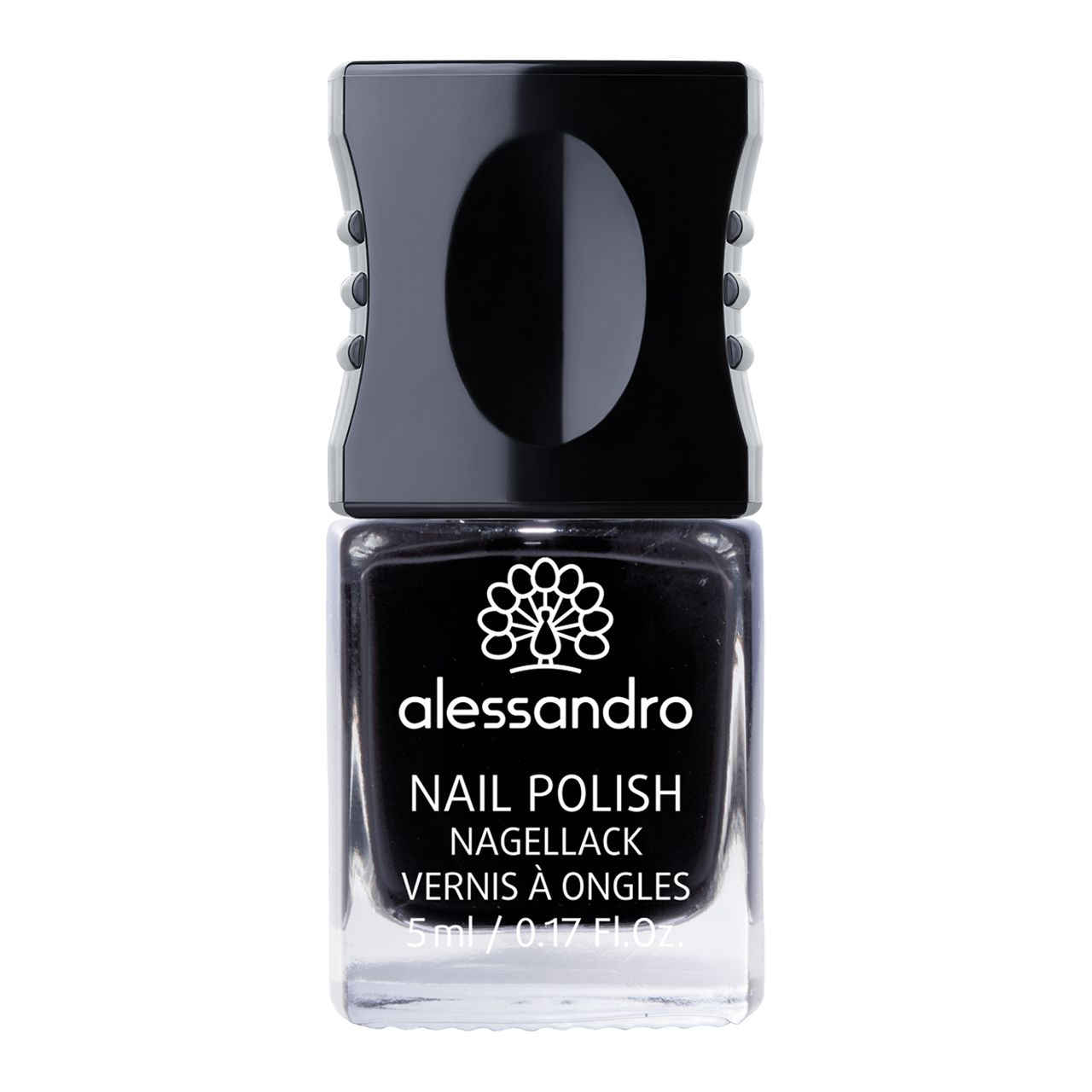 Alessandro naglalakk 5 ml. #Midnight Black