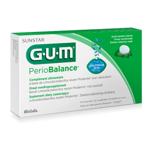GUM PerioBalance, góðgerlar fyrir munn 30 töflur