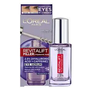 L'Oreal Revitalift Filler Hyaluronc Acid Eye Serum 20 ml.