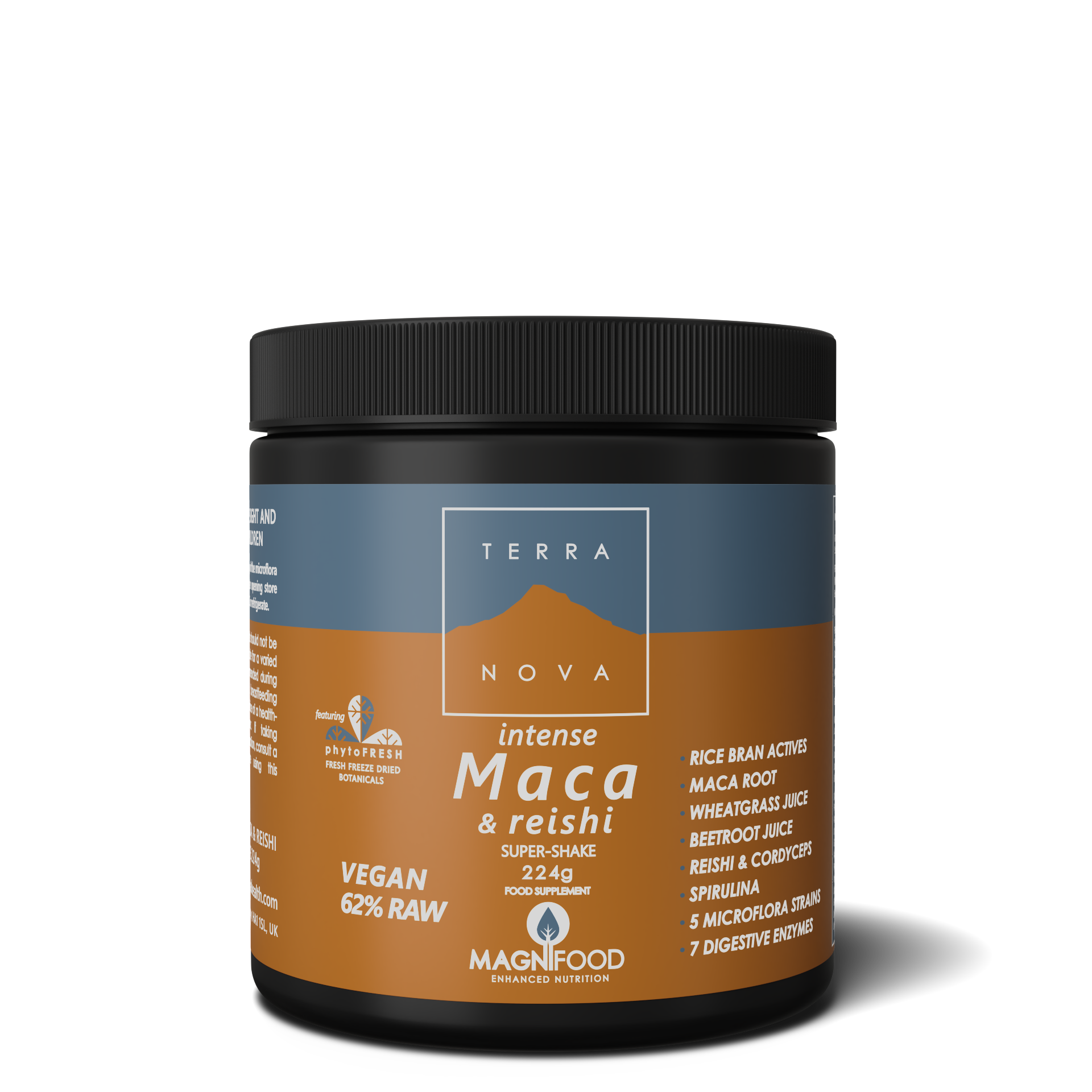 Terranova Intense Maca & Reishi duft 224 gr.