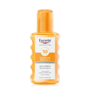 Eucerin Sun Sprey Transparent Sensitive Protect SPF50, 200 ml.