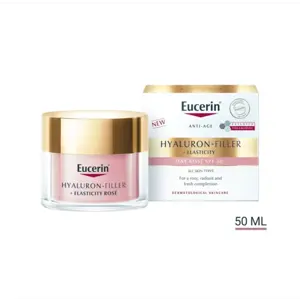 Eucerin Hyaluron-Filler+Elasticity Day Rose SPF30, 50 ml.