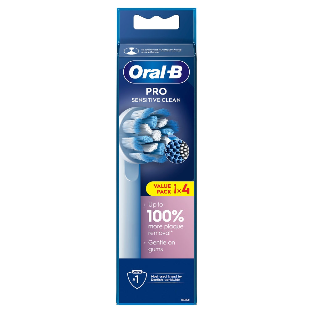 Oral-B Refills Sensitive Ehite 4 stk.