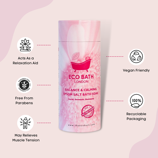 The Eco Bath Balance and Calming Salt 1kg (1)