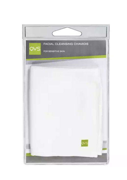QVS Facial Cleansing Chamois hreinsiklútur 20 cm. (1)