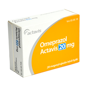 050510 Omeprazol Actavis Magasýruþolið Hart Hylki 20 Mg. 28 Stk