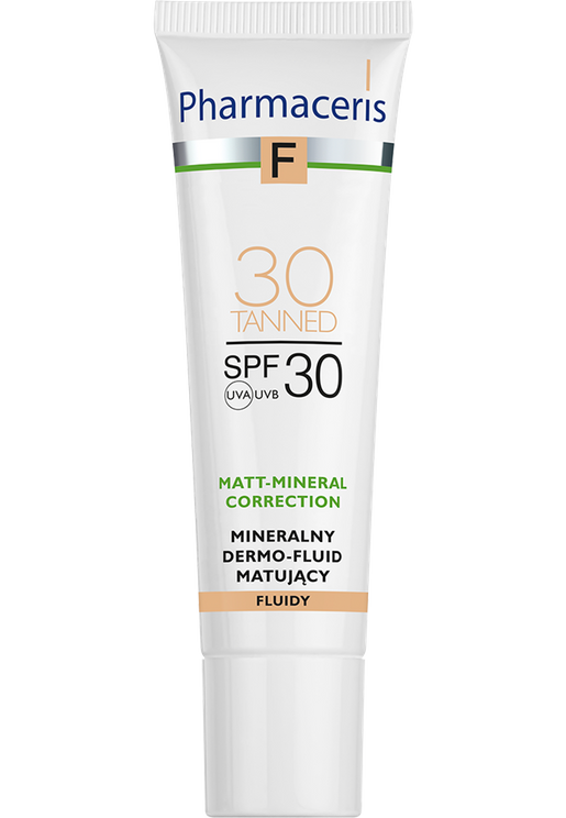Pharmaceris F Mattifying  dermo-foundation SPF30, 30 ml. #Tanned 03