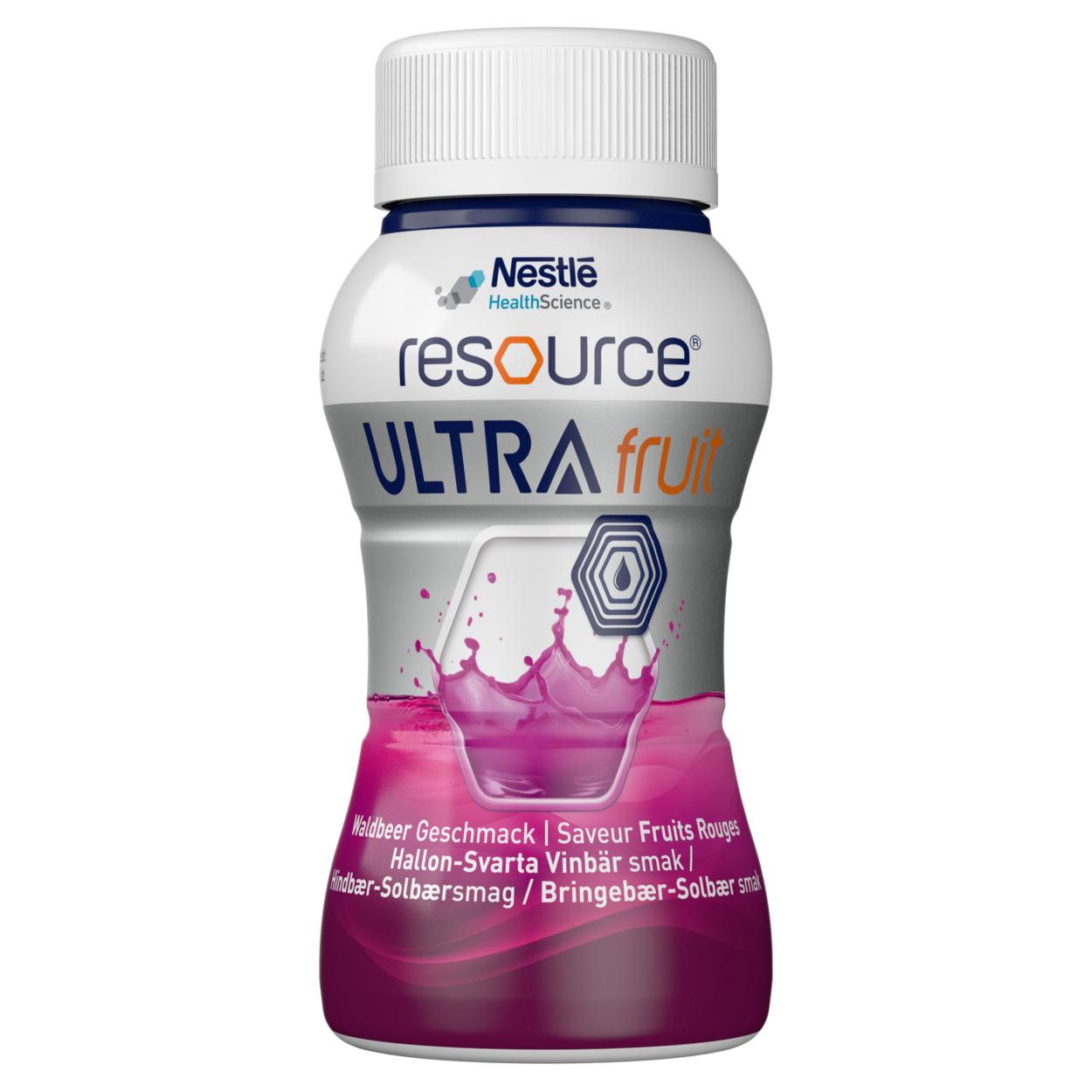 Resource Ultra Fruit 200 ml., 4 stk. #berjabragð