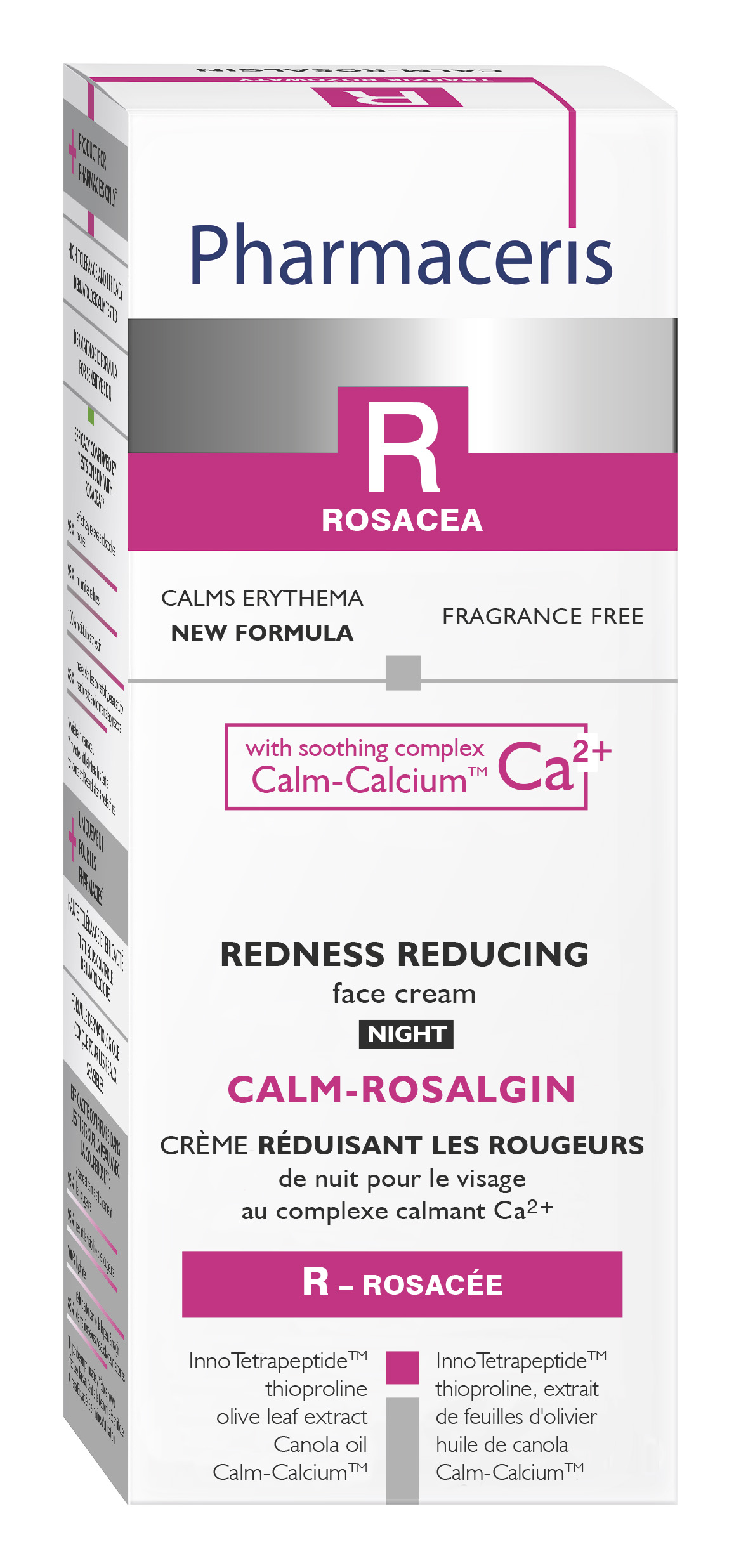 Pharmaceris R. Calm Rosalgin gegn rósroða næturkrem 30 ml. (1)