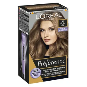 L'Oreal Preference hárlindur Cool Blondes Ash Blond #7.1 Iceland