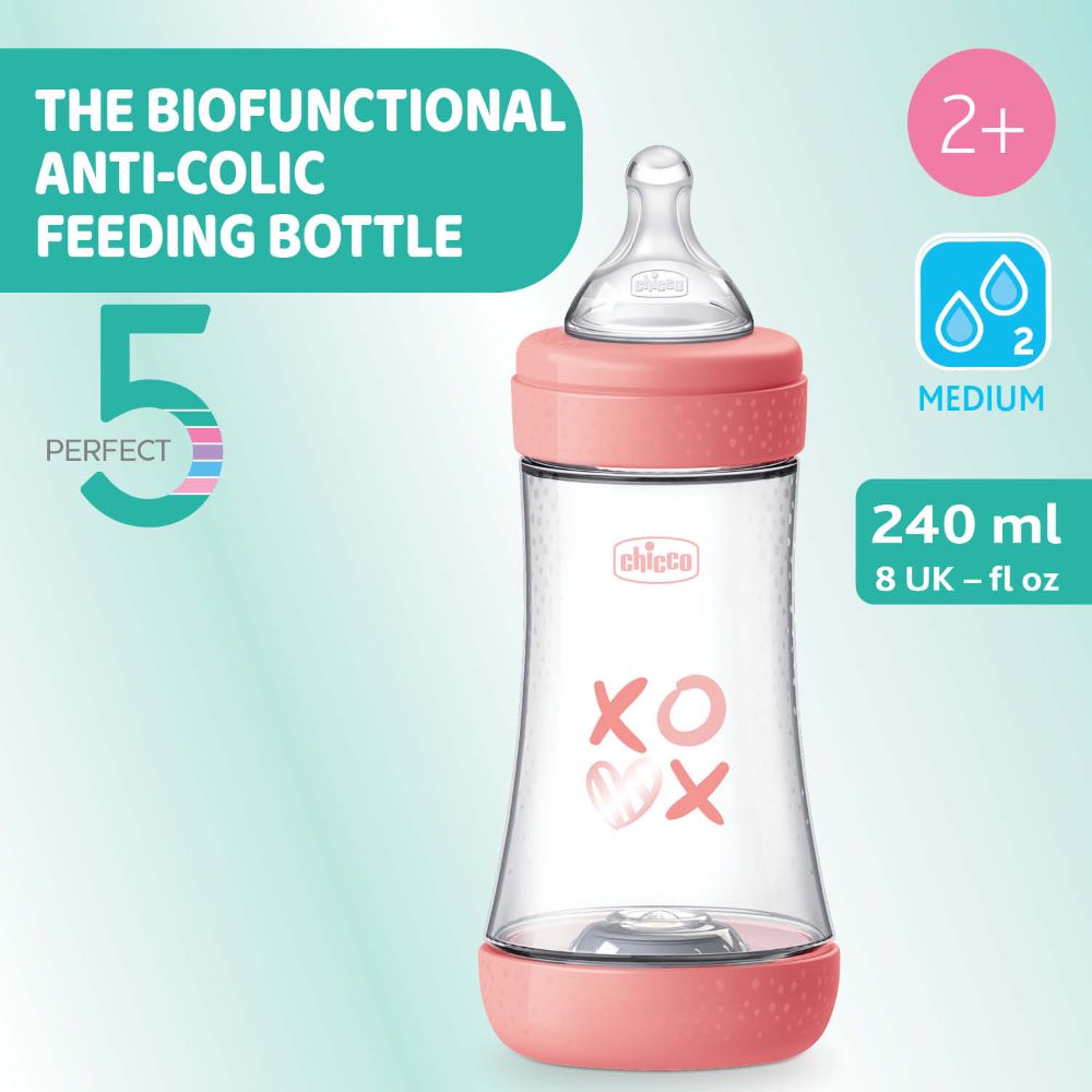 Chicco Perfect5 peli 240 ml  #bleikur (4)