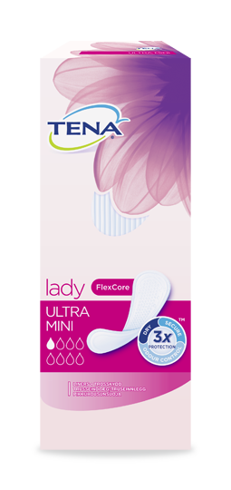 TENA Lady Ultra Mini dömubindi 28 stk.
