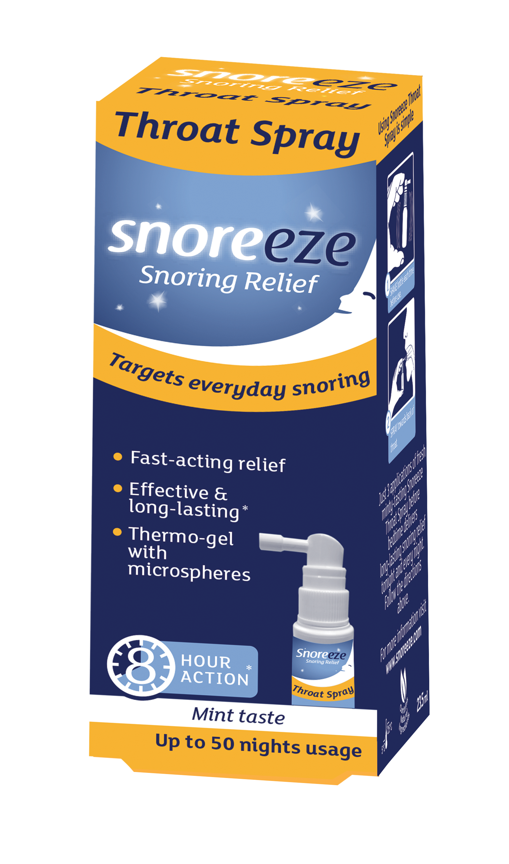 Snoreeze Throat spray 23,5 ml .