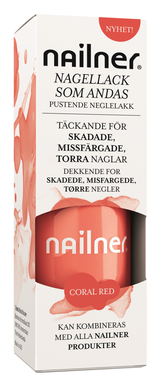 Nailner Nailpolish #Coral Red