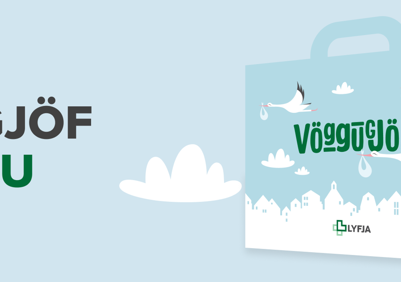 Lyfja Þríburaforeldrarnir þrír fá fyrstu Vöggugjafirnar | Lyfja
