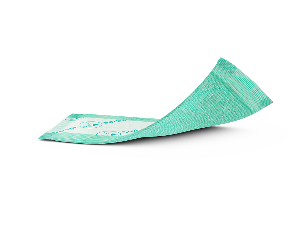 Sorbact Absorption umbúðir 7x9 cm., 1 stk.