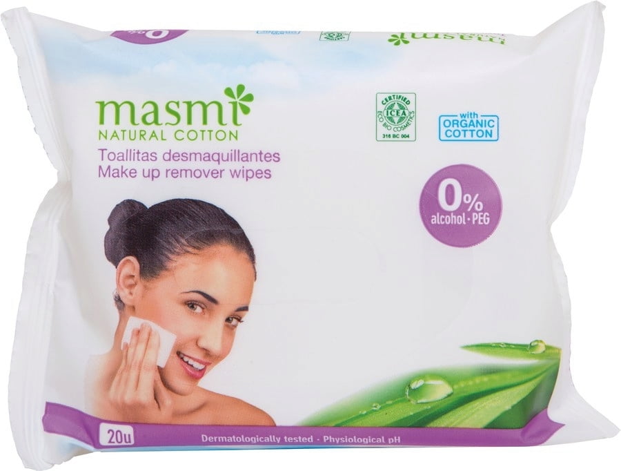 Masmi blautklútar fyrir farða