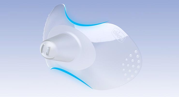 Chicco Mexicanahattur silicon 2 stk. Medium/Large (2)