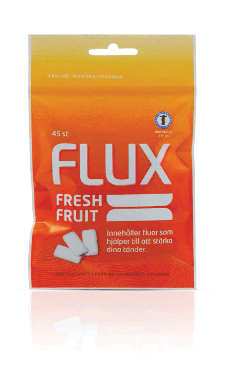 Flux Chewing Gum Fresh Fruit 45 stk.