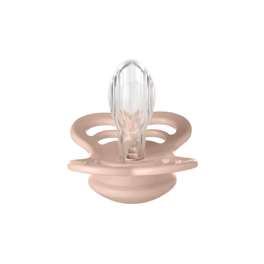 BIBS Supreme Ivory/Blush Silicon 0 mán+ #stærð 1 (1)