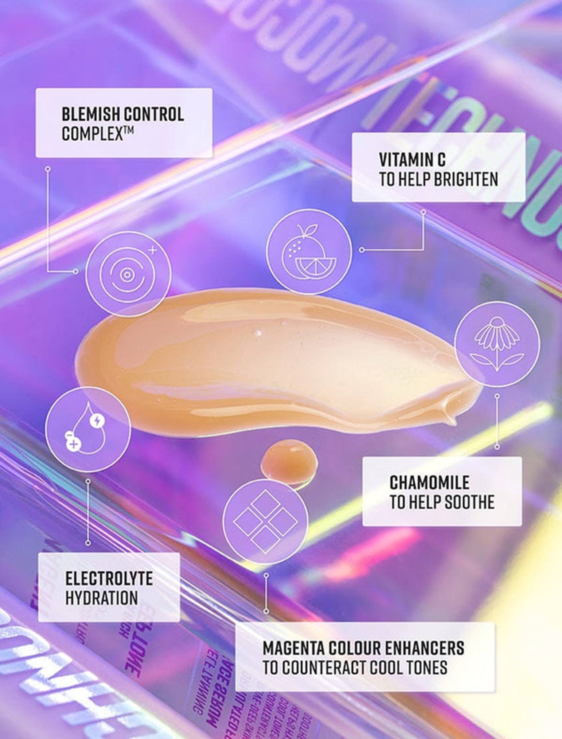 Bondi Sands Techno Serum Magenta andlits brúnkukrem 50 ml. (4)