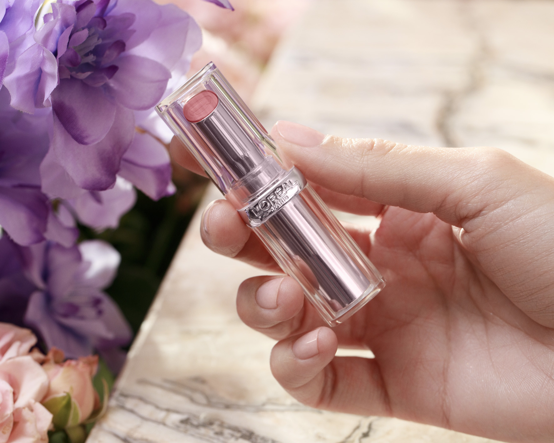 L'Oreal Glow Paradise Balm varalitur #193 Rose Mirage (3)